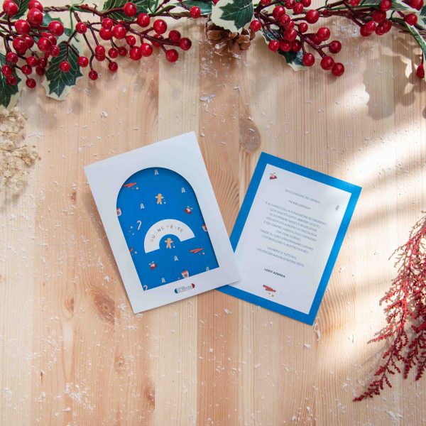 Biglietto intagliato 3_Natale aziende 2022B