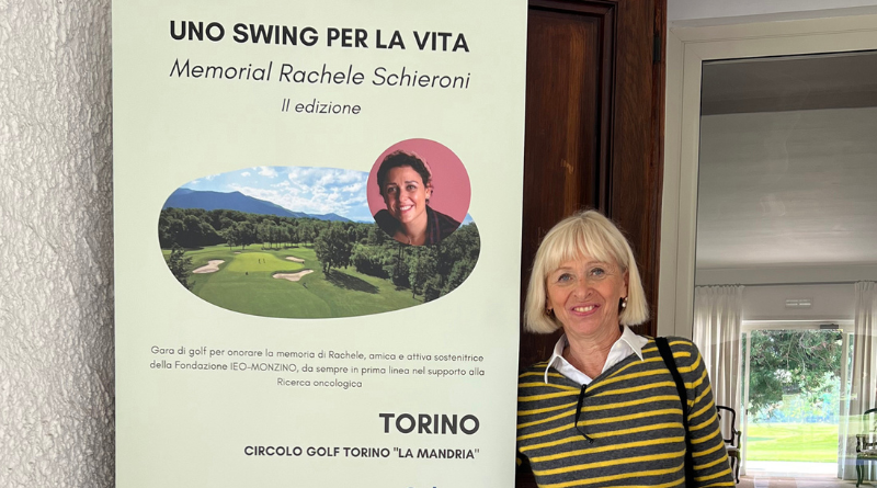 Grazie alla seconda edizione di “Uno swing per la vita” torneo memorial in ricordo di Rachele Schieroni sono stati raccolti 50.000 Euro a favore della Fondazione IEO-MONZINO