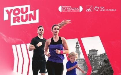 yoo run corsa a sostegno della ricerca