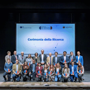 Immagine rappresentante i ricercatori premiati durante la Cerimonia della Ricerca