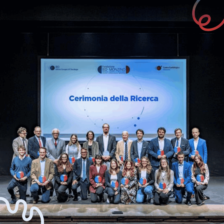 Immagine rappresentante i ricercatori premiati durante la Cerimonia della Ricerca