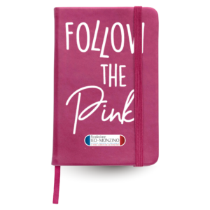 Taccuino Follow the Pink con elastico