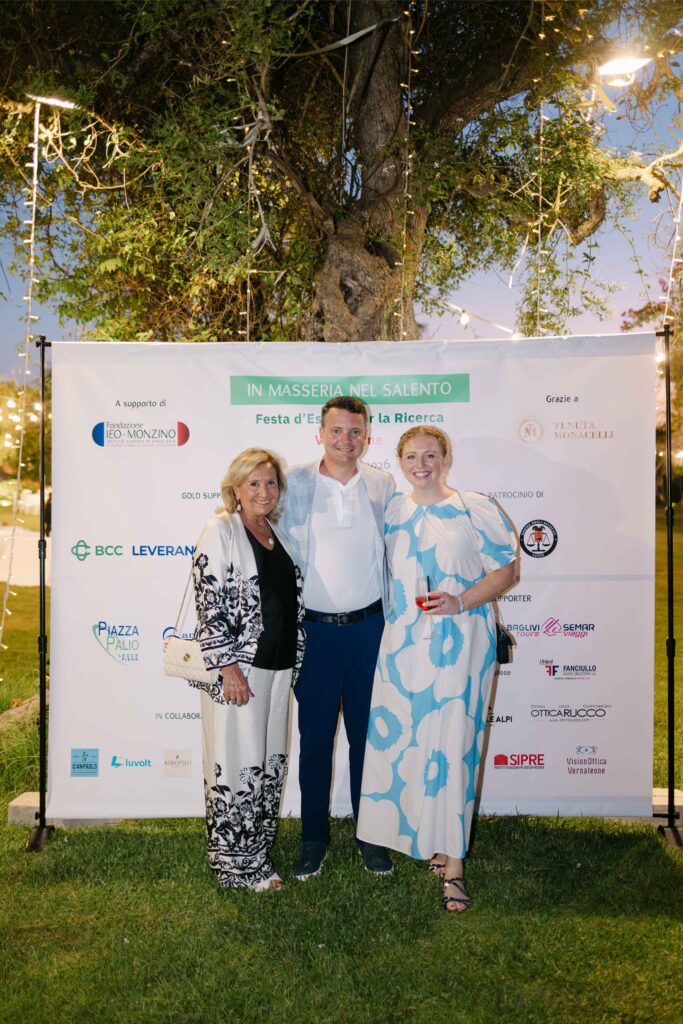 Nicoletta Colombo con Luca Maggioni e Audrey McQuade