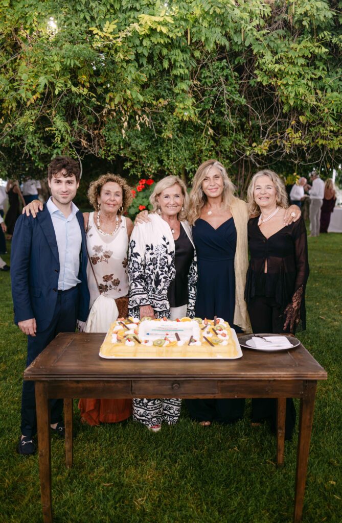 Federico Palazzotto, Maricla Fedele, Nicoletta Colombo, Myrta Merlino e Annalisa Fedele